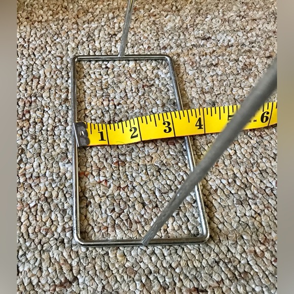 Small Silver Multi Hook Retail Countertop Craft Show Table Display Tableletop - Picture 8 of 8